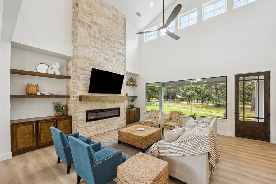 Furnished interior view inside a new home in , New Ulm (Image 34). Furnished interior view inside a new home in , New Ulm (Image 34).