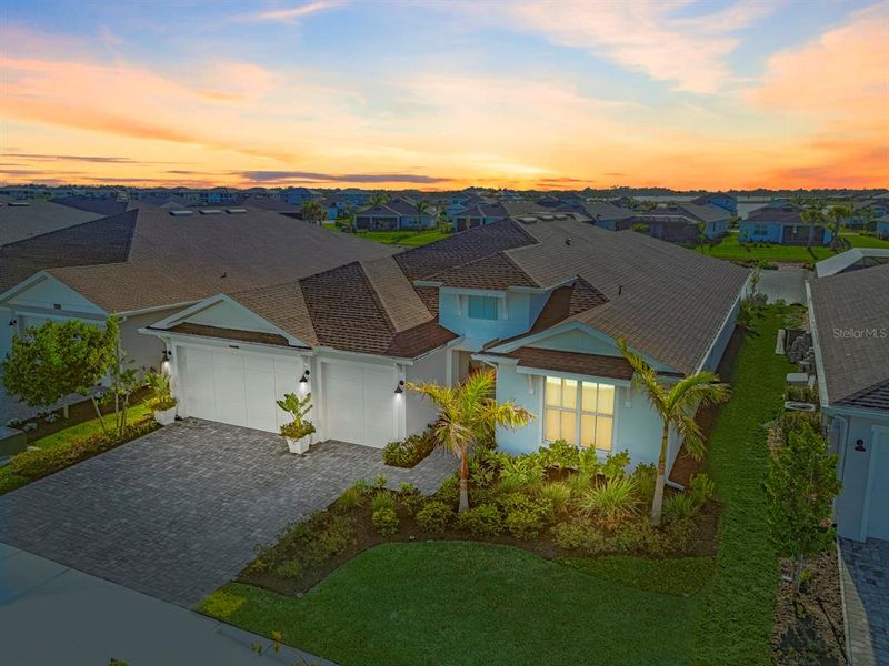 Front exterior of a new home in , Punta Gorda, FL, highlighting curb appeal (Image 22).