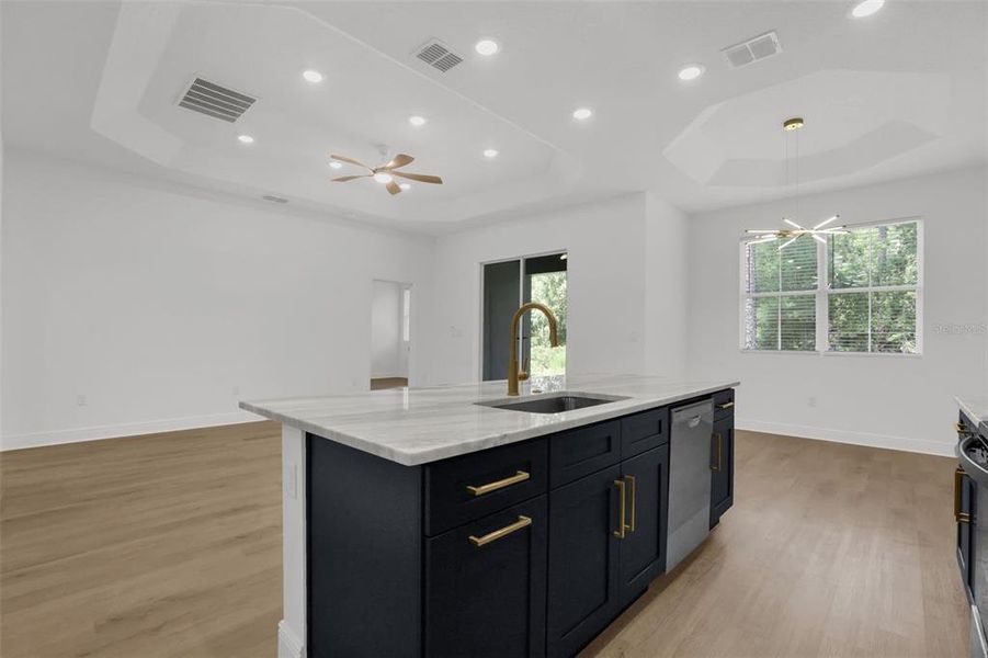 Furnished interior view inside a new home in , Deland (Image 6).