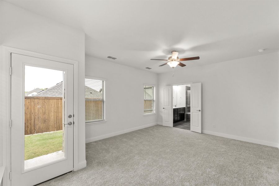 Spacious, unfurnished interior of a new home in The Reserve at Spiritas Ranch, Little Elm (Image 16).