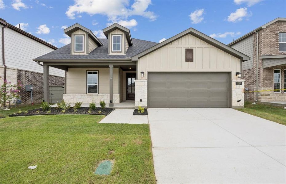 NEW CONSTRUCTION: Stunning new home available at Treeline *Real home pictured