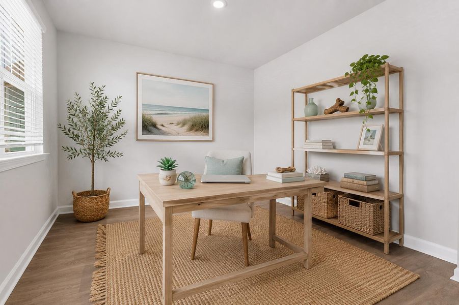 Furnished interior view inside a new home in Lakeview at Kitfield, Moncks Corner (Image 5).