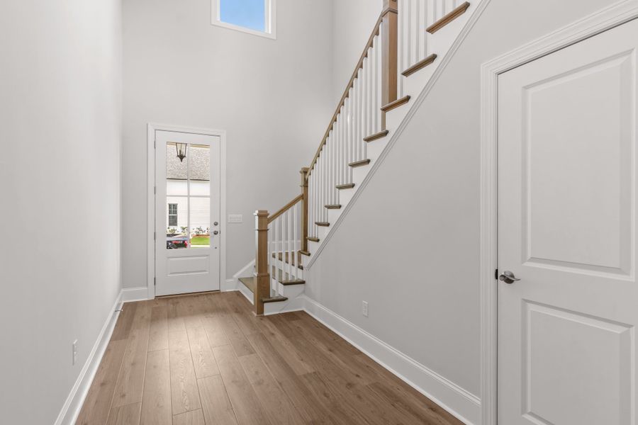 Representative unfurnished interior of a home built from the The Danville by The Providence Group in Bellwyn, Alpharetta (Image 25).