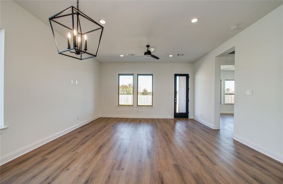Dinning Area/Living Room