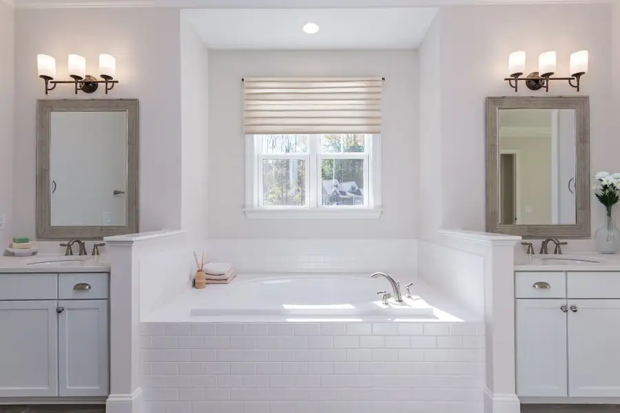 Representative furnished interior of a home built from the Jordan by Caruso Homes in Magnolia Acres, Fuquay Varina (Image 6).