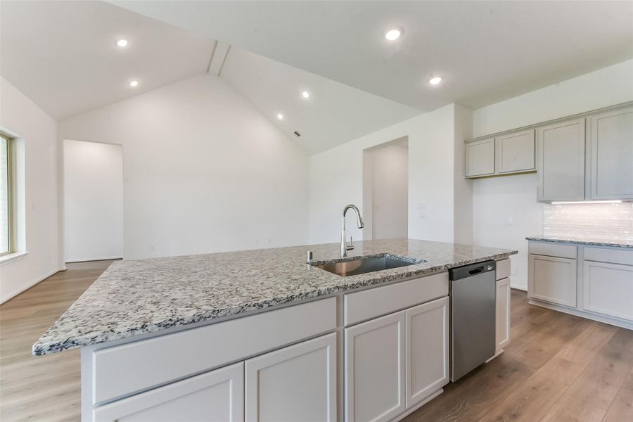 Furnished interior view inside a new home in River Ranch Meadows, Dayton (Image 6).