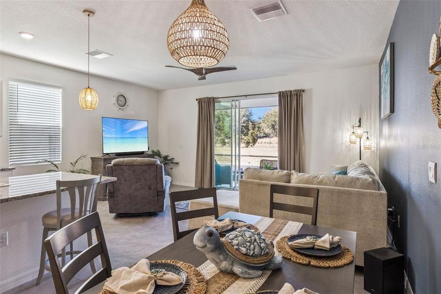 Furnished interior view inside a new home in , Plant City (Image 12). Furnished interior view inside a new home in , Plant City (Image 12).