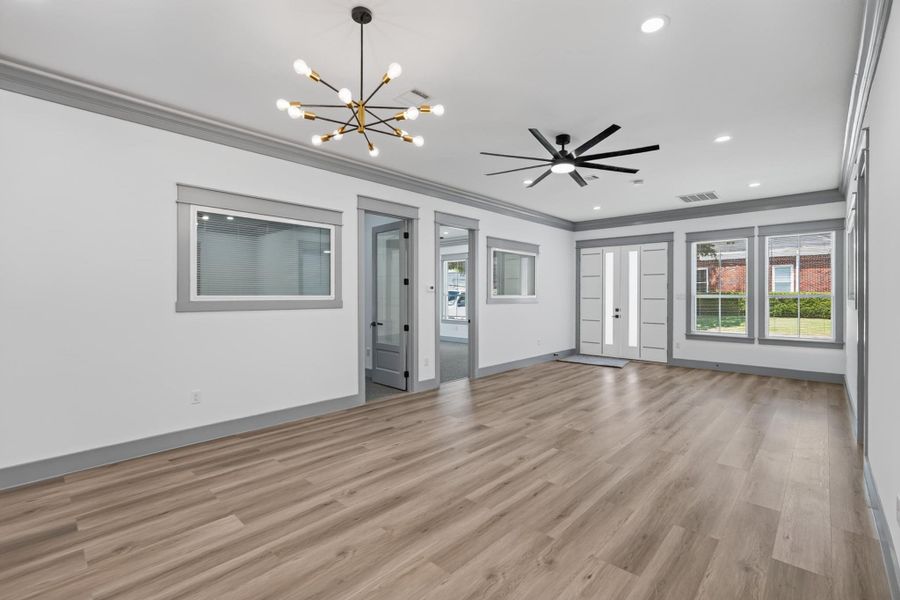 Spacious, unfurnished interior of a new home in , Humble (Image 46). Spacious, unfurnished interior of a new home in , Humble (Image 46).