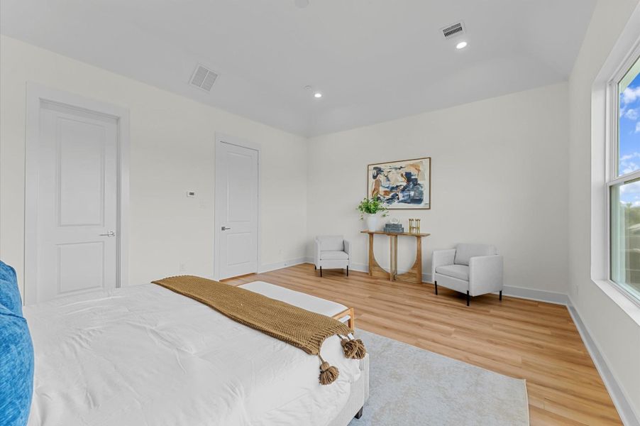 Furnished interior view inside a new home in , Houston (Image 15).
