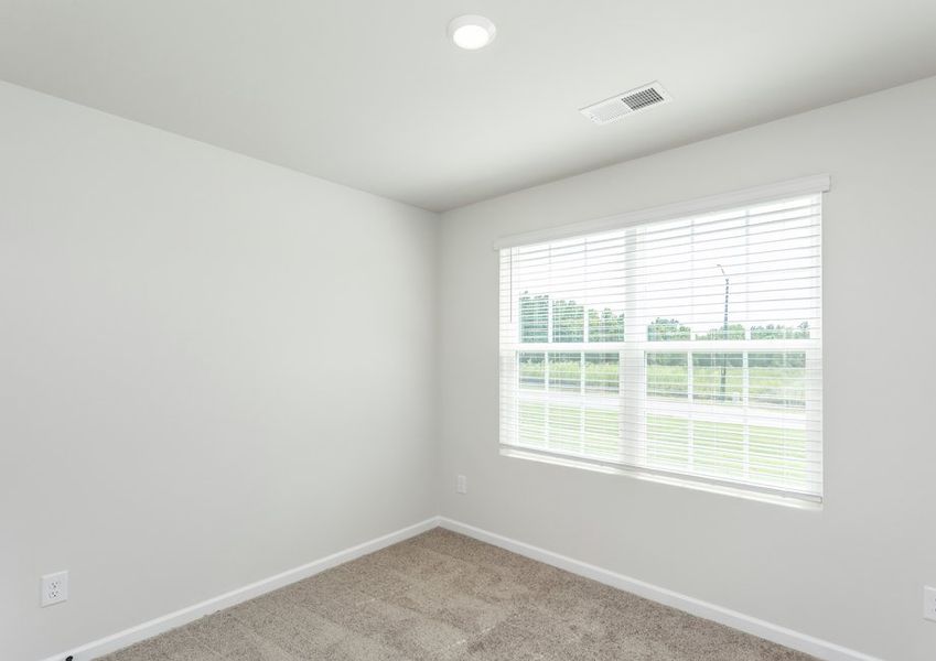 Each bedroom has a closet.