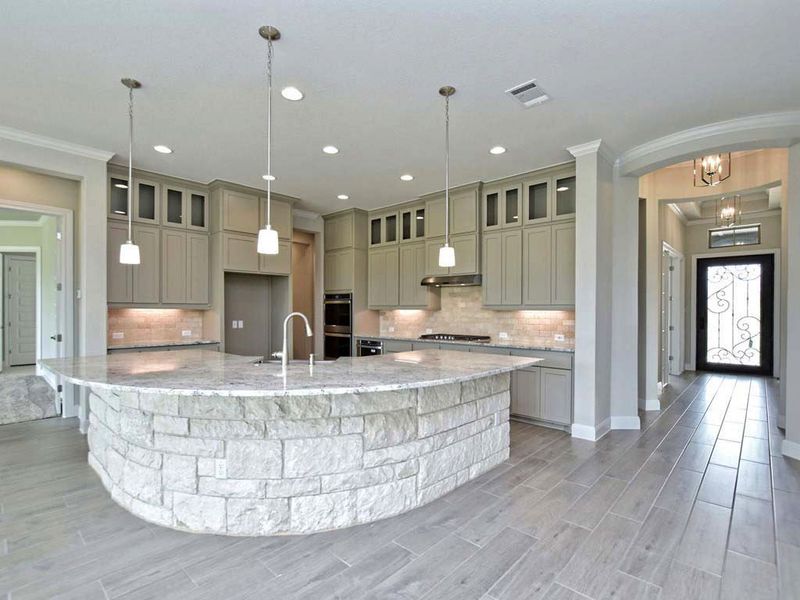 Representative furnished interior of a home built from the Siena II by Giddens Homes in Clearwater Ranch, Liberty Hill (Image 122).