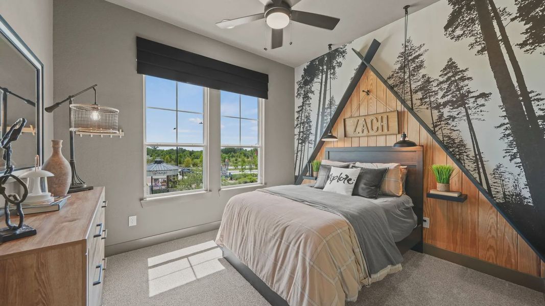 Furnished interior view inside a new home in Grange, Katy (Image 32).
