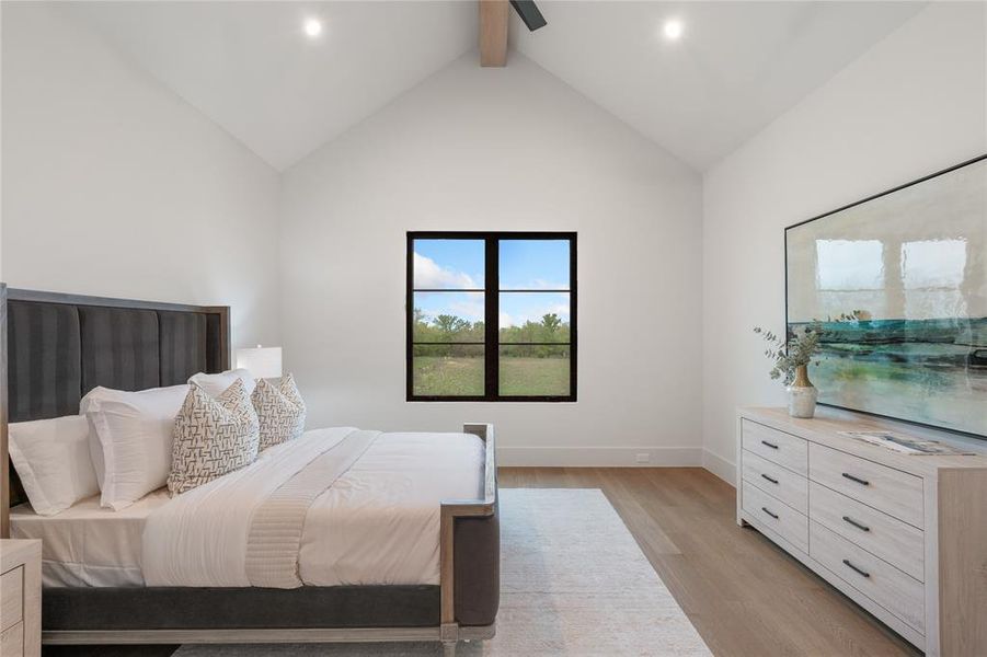 Furnished interior view inside a new home in , Frisco (Image 26).