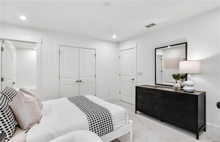 Furnished interior view inside a new home in Rose Creek, Cumming (Image 33).