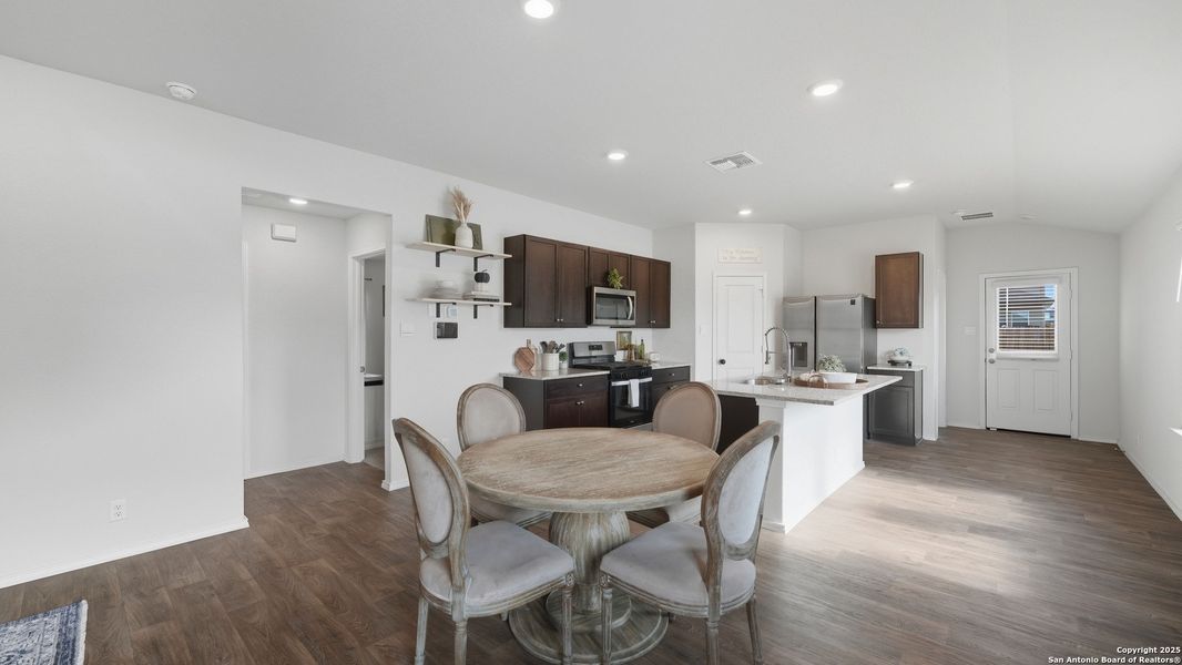 Furnished interior view inside a new home in , Floresville (Image 15).