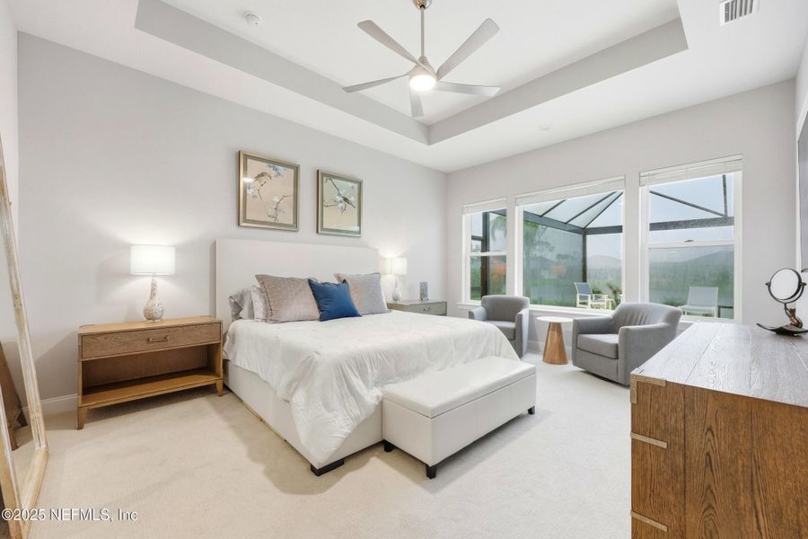 Furnished interior view inside a new home in , St. Augustine (Image 9).