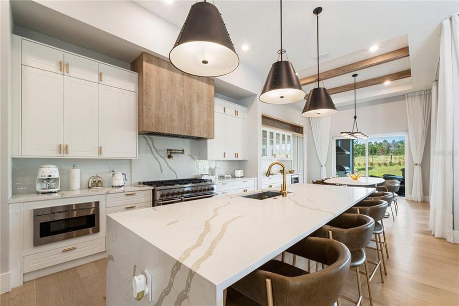 Furnished interior view inside a new home in Bella Collina, Montverde (Image 31).