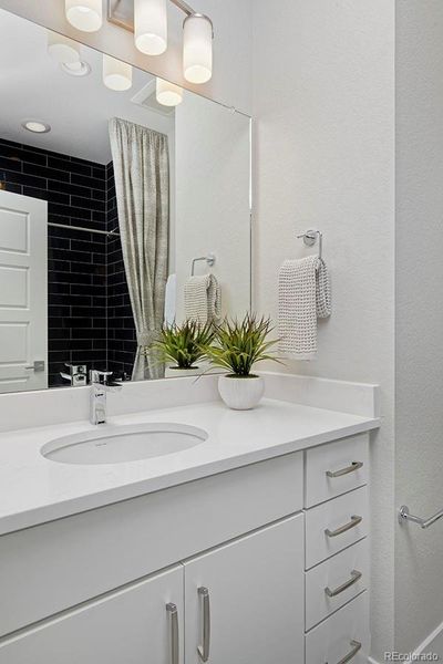 Close-up of interior finishes inside a home in , Denver (Image 10).