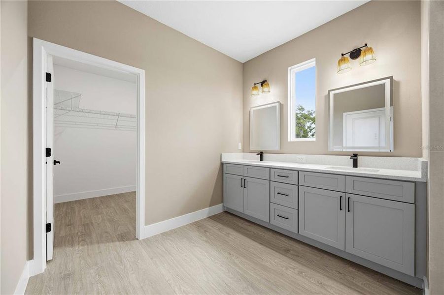 Furnished interior view inside a new home in , Winter Haven (Image 6). Furnished interior view inside a new home in , Winter Haven (Image 6).