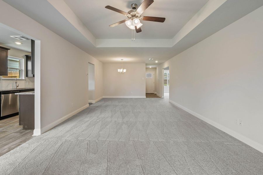 Spacious, unfurnished interior of a new home in Grand Oaks Reserve, Cleveland (Image 13). Spacious, unfurnished interior of a new home in Grand Oaks Reserve, Cleveland (Image 13).