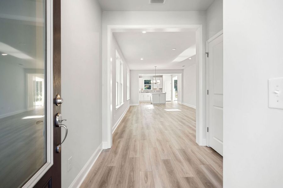 Spacious, unfurnished interior of a new home in Sun City Hilton Head, Bluffton (Image 19). Spacious, unfurnished interior of a new home in Sun City Hilton Head, Bluffton (Image 19).
