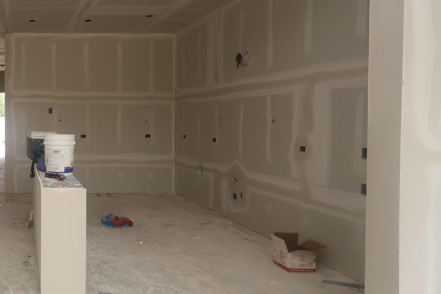 In-progress construction of a new home in COLTON - Reserve Collection, Todd Mission, TX (Image 28). In-progress construction of a new home in COLTON - Reserve Collection, Todd Mission, TX (Image 28).