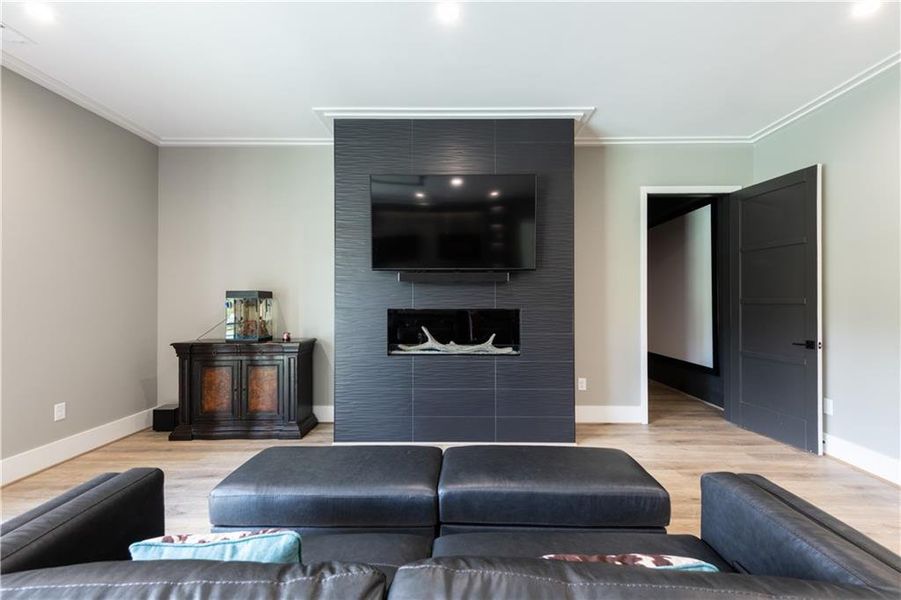Furnished interior view inside a new home in , Acworth (Image 9).