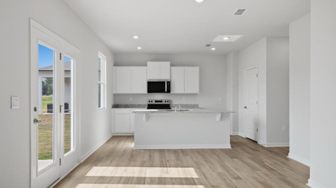 Furnished interior view inside a new home in Northberry, Rome (Image 8).