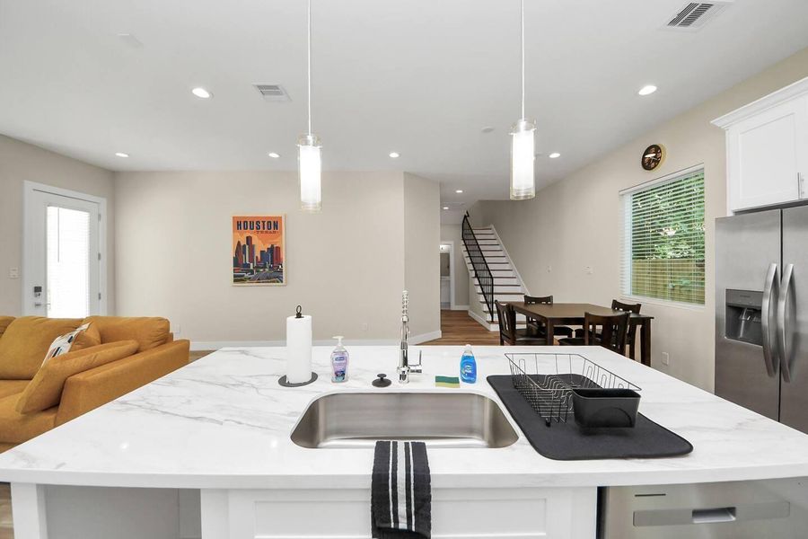 Furnished interior view inside a new home in , Houston (Image 44). Furnished interior view inside a new home in , Houston (Image 44).