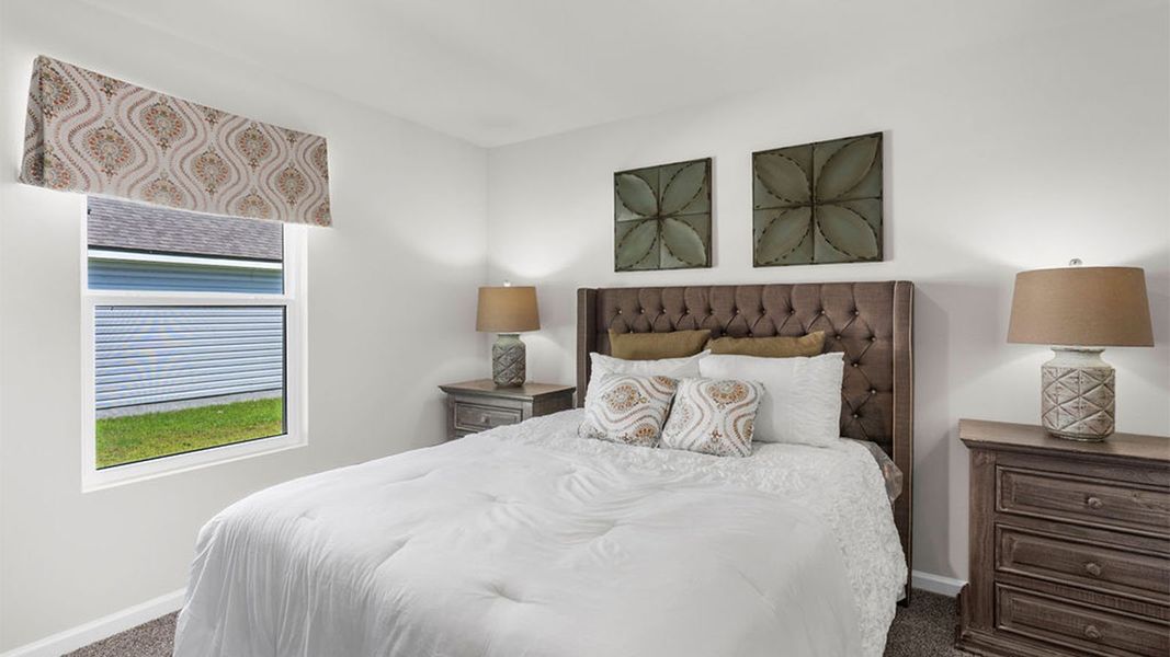 Furnished interior view inside a new home in Wesley Park, Crawfordville (Image 14).