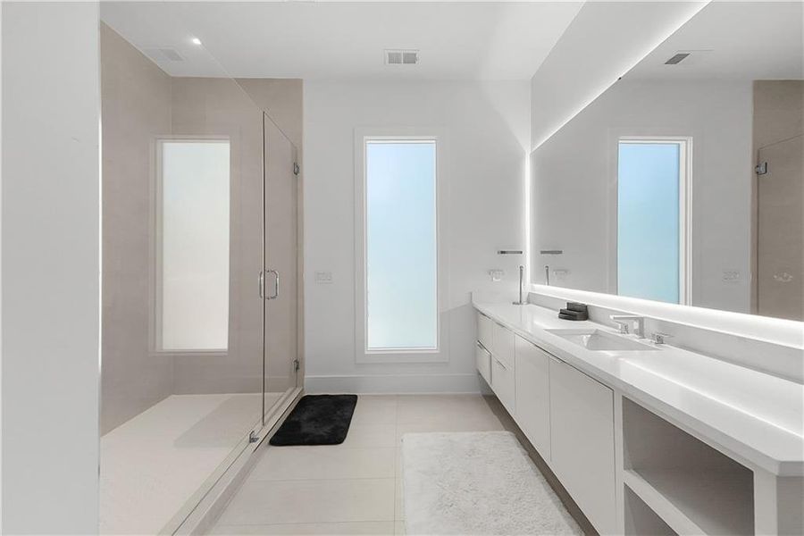 Furnished interior view inside a new home in , Brookhaven (Image 35).
