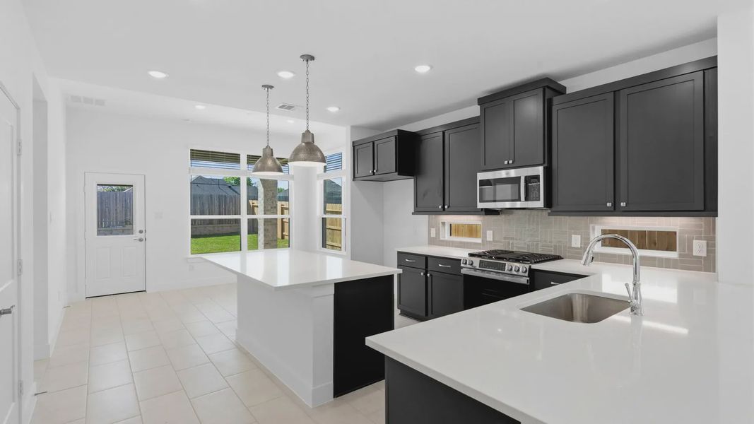 Furnished interior view inside a new home in Emory Glen, Magnolia (Image 6).