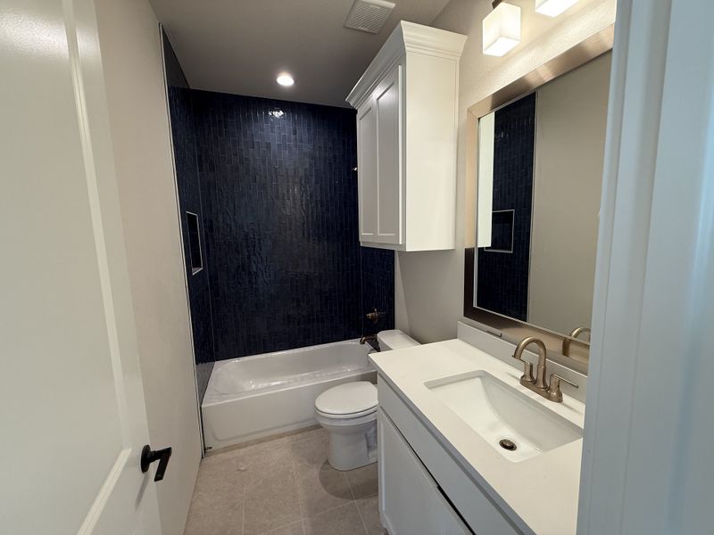 Furnished interior view inside a new home in Aledo Heights - Aledo ISD, Aledo (Image 10).