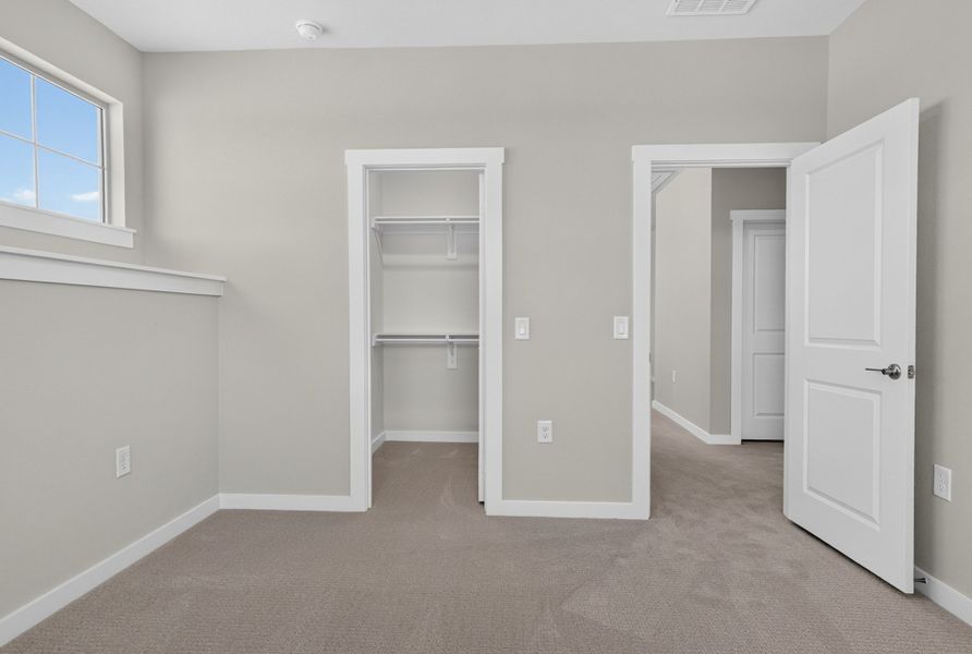Spacious, unfurnished interior of a new home in The Tribute, The Colony (Image 43).