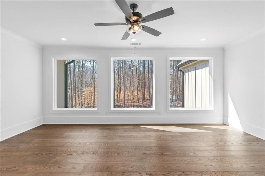 Spacious, unfurnished interior of a new home in , Lawrenceville (Image 29).