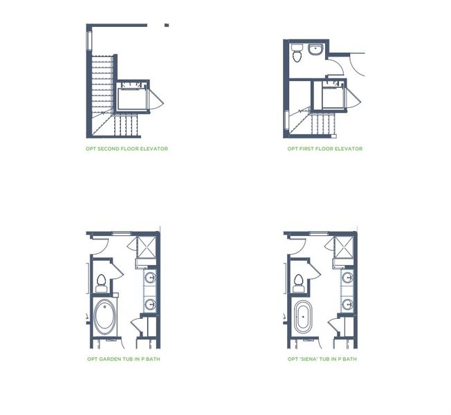 2D floor plan layout for the Augusta 3 by Grenadier Homes in The Tribute, The Colony, TX (Image 3). 2D floor plan layout for the Augusta 3 by Grenadier Homes in The Tribute, The Colony, TX (Image 3).