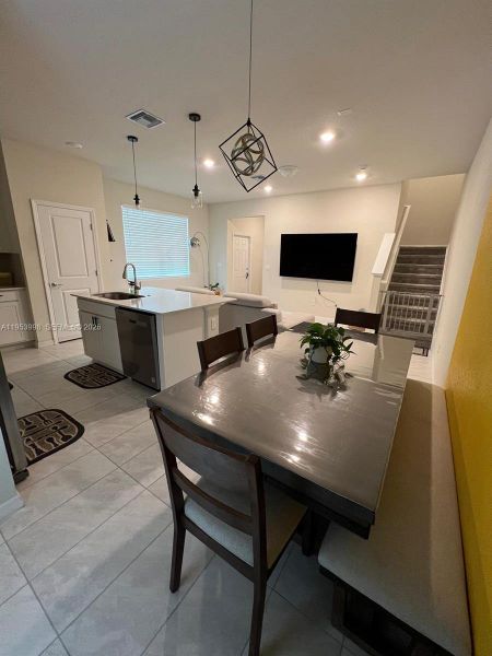 Furnished interior view inside a new home in , Lauderdale Lakes (Image 15).