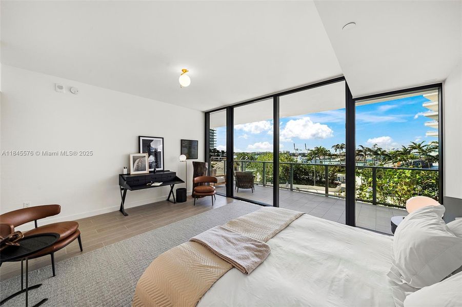 Furnished interior view inside a new home in Five Park, Miami Beach (Image 10). Furnished interior view inside a new home in Five Park, Miami Beach (Image 10).