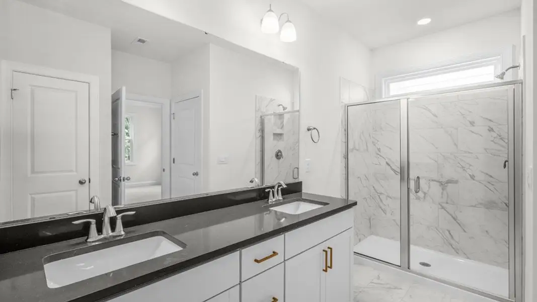 Furnished interior view inside a new home in Horton Park, Apex (Image 12).