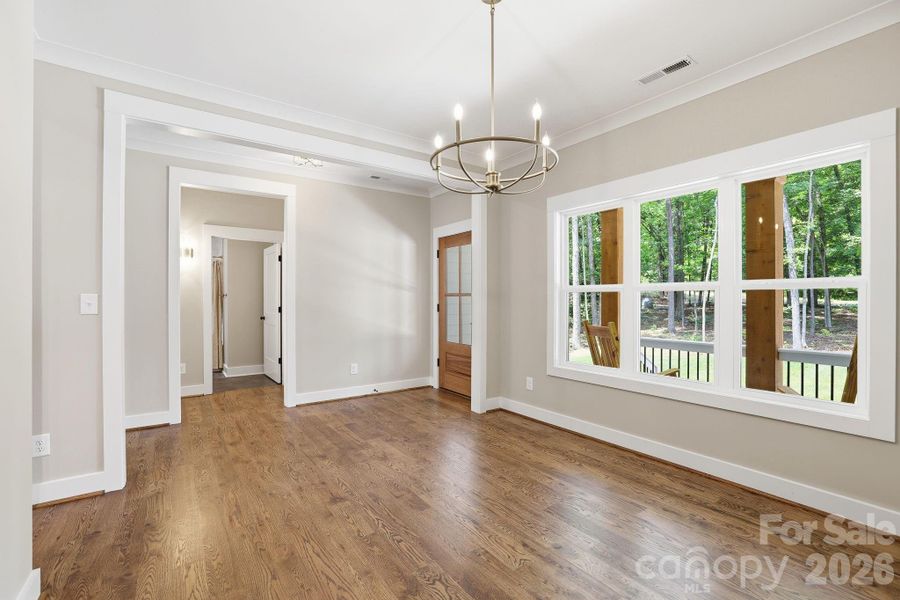 Spacious, unfurnished interior of a new home in , Monroe (Image 38).