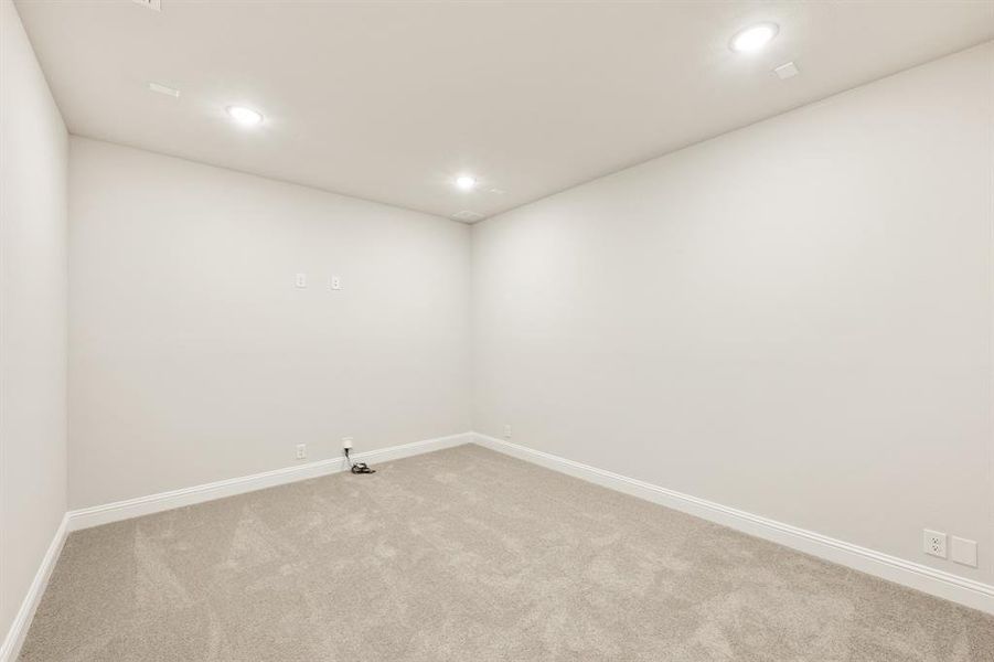 Spacious, unfurnished interior of a new home in Devonshire Classic 60-65, Forney (Image 30). Spacious, unfurnished interior of a new home in Devonshire Classic 60-65, Forney (Image 30).