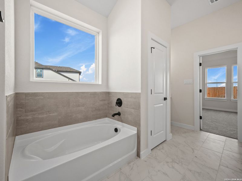 Furnished interior view inside a new home in Morgan Meadows, San Antonio (Image 8).