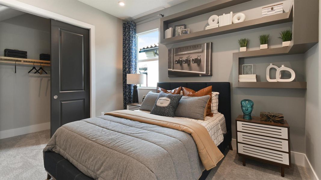 Furnished interior view inside a new home in Mosaic, Port St. Lucie (Image 37).