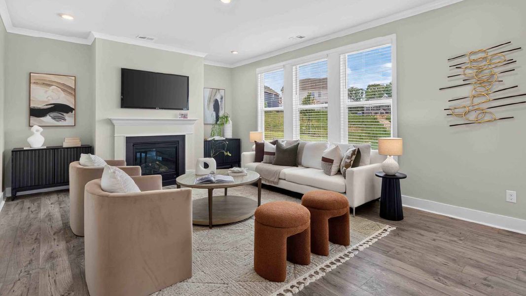 Furnished interior view inside a new home in Westport, York (Image 8). Furnished interior view inside a new home in Westport, York (Image 8).