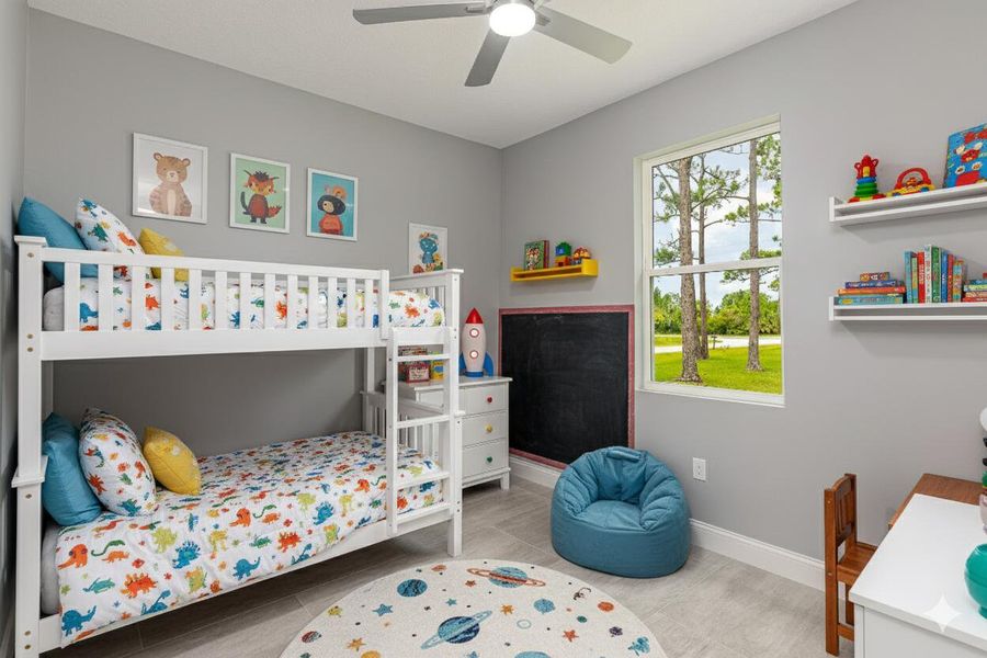 12 - 1 Bedroom 3 Staged