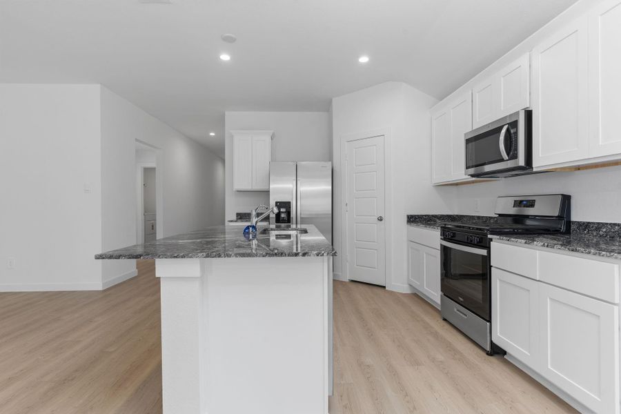 Furnished interior view inside a new home in Riverwood Ranch, Angleton (Image 8). Furnished interior view inside a new home in Riverwood Ranch, Angleton (Image 8).