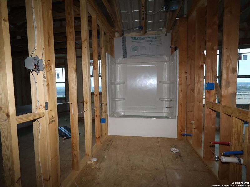 In-progress construction of a new home in Mesquite Ridge, San Antonio, TX (Image 22).