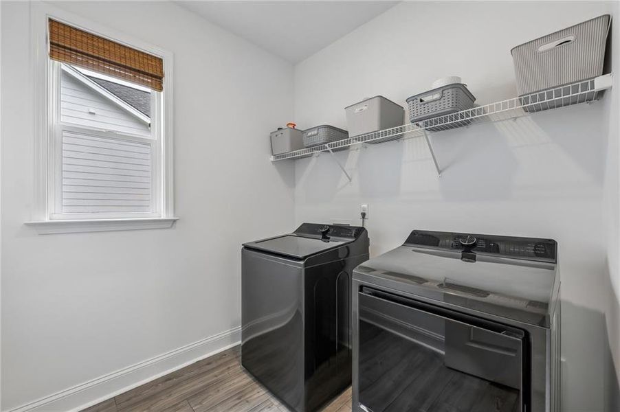 Furnished interior view inside a new home in Bailey Fence, Dacula (Image 19).