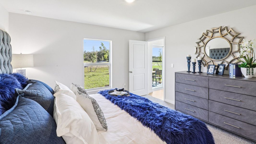 Furnished interior view inside a new home in Asher Park, Lehigh Acres (Image 25).