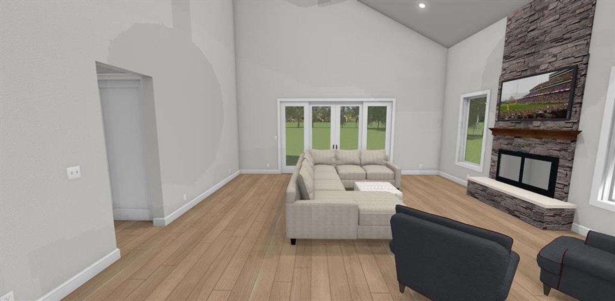 Furnished interior view inside a new home in , McKinney (Image 2). Furnished interior view inside a new home in , McKinney (Image 2).